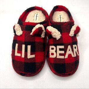 Dearfoams LiL Bear Kids Slippers 2-3